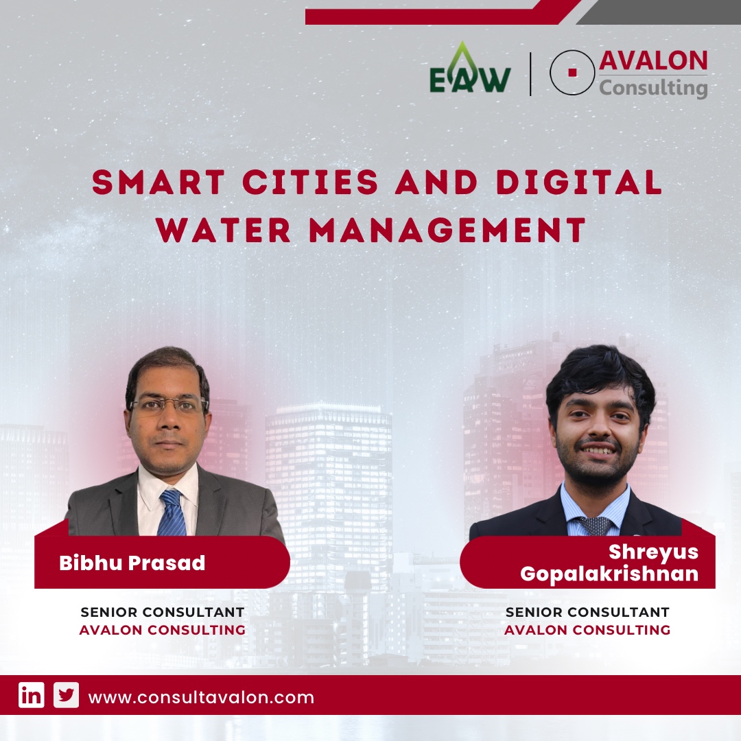 Smart cities and digital water management solutions